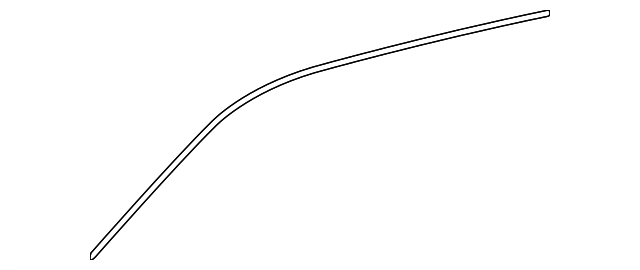 12757234 Деталь DRIP MOLDING, LEFT