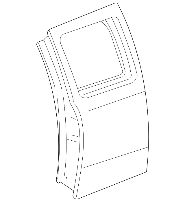 3L5Z-1324630-BA Деталь DOOR SHELL, RIGHT