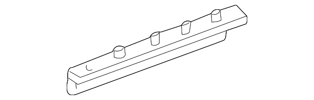 3L5Z1020759AA Деталь LOWER W'STRIP, LEFT