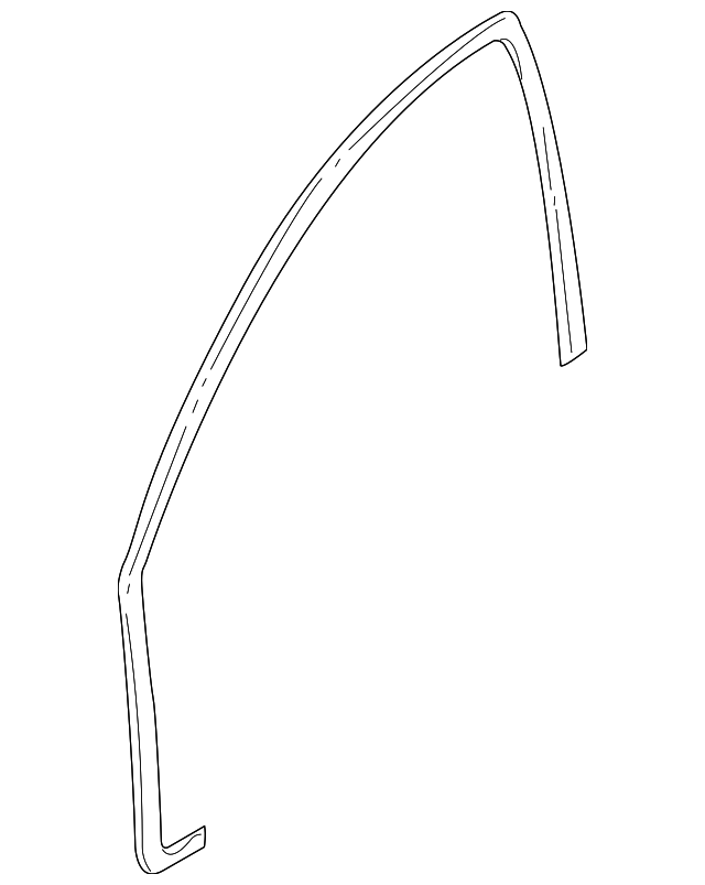 30899957 Деталь DOOR W'STRIP, LEFT