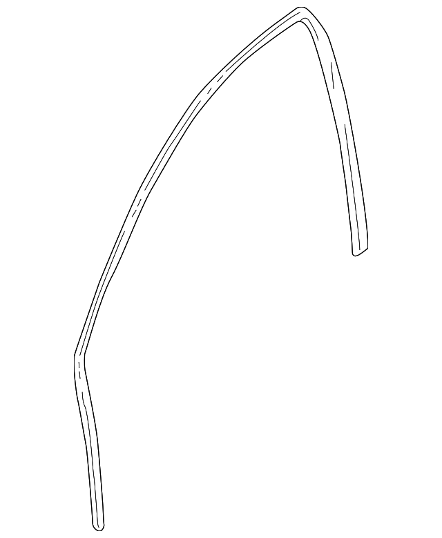 30801257 Деталь W'STRIP ON BODY, LEFT