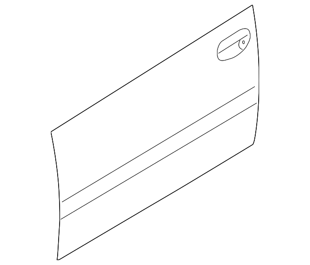 30882899 Деталь OUTER PANEL, LEFT