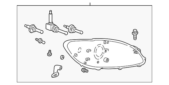 3F4Z-13008-AB HEADLAMP ASSY, LEFT