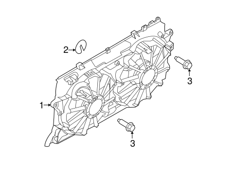 Cooling System/Cooling Fan for 2012 Ford F-150 #1