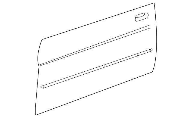 5110531 Деталь OUTER PANEL, LEFT