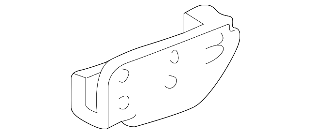 5116256 Деталь SPACER, LEFT