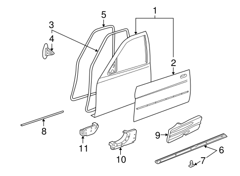 9-5 DOOR & COMPONENTS