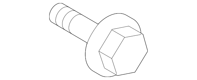 -W702368-S439 Деталь UPPER HINGE BOLT, LEFT