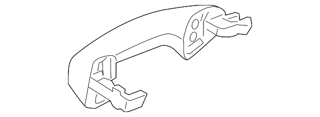 DE8Z-5426604-CA HANDLE, OUTSIDE, LEFT