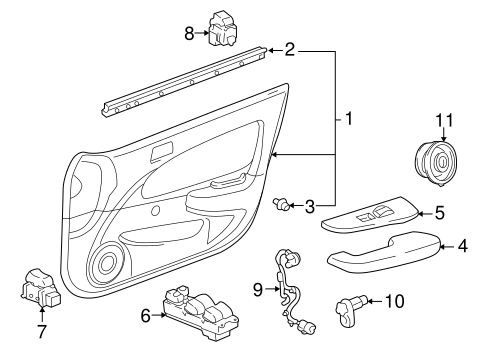 ELECTRICAL/SWITCHES for 1998 Toyota Corolla #2