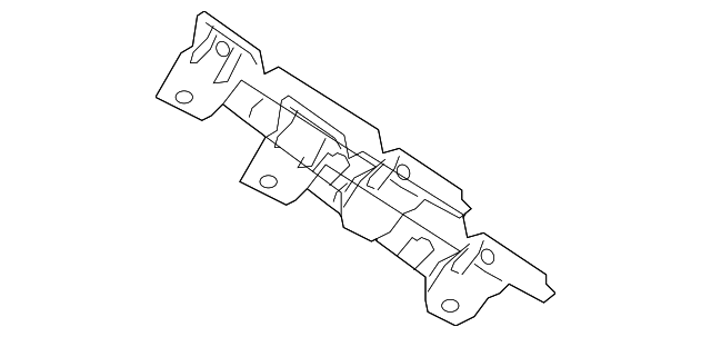 955-555-425-01 Деталь REAR SUPPORT, LEFT