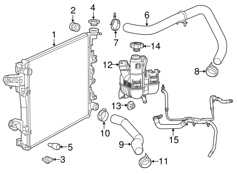 2500 RADIATOR & COMPONENTS 2