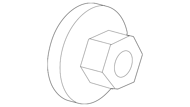 6507484AA Деталь RESERVOIR TANK NUT