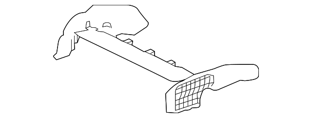 T2H10846 Деталь SEAT FRAME EXTENSION, LEFT