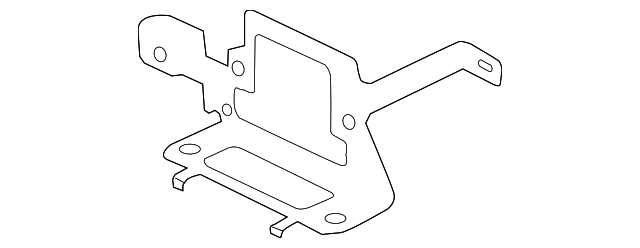 T2R7704 Деталь CONTROL MODULE BRACKET