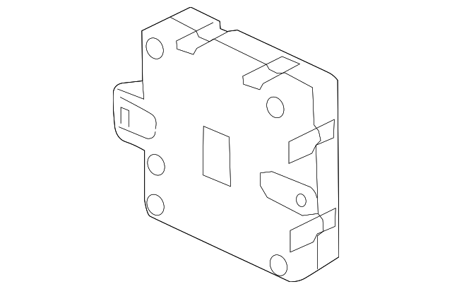 T2R5292 Деталь CONTROL MODULE, RIGHT