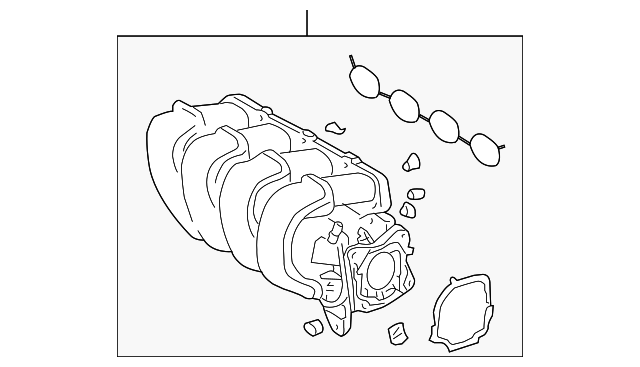 88973501 INTAKE MANIFOLD