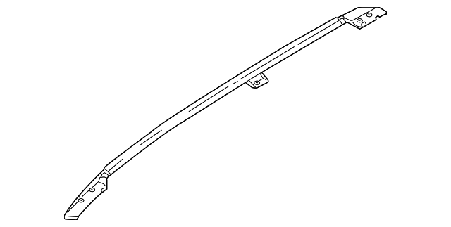 31250210 Деталь SIDE RAIL, RIGHT