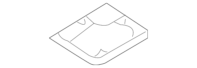 8662963 Деталь SIDE RAIL SEAL, LEFT