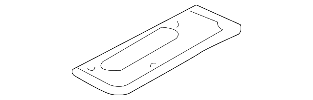 8662967 Деталь SIDE RAIL SEAL, RIGHT