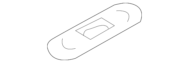 8659468 Деталь SIDE RAIL GASKET, RIGHT