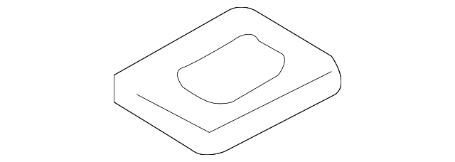 8662968 Деталь SIDE RAIL GASKET, LEFT