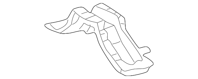 88970827 Деталь FRONT FLOOR PAN REINFORCEMENT