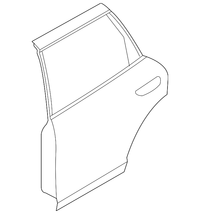 958-533-011-00-GRV Деталь DOOR SHELL, LEFT