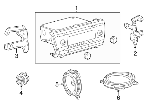 BODY/SOUND SYSTEM for 2014 Toyota Corolla #1