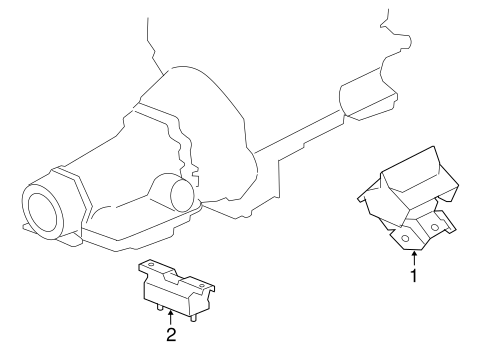 Yukon ENGINE & TRANS MOUNTING