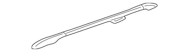 4C5Z7855114BAA Деталь SIDE RAIL, RIGHT