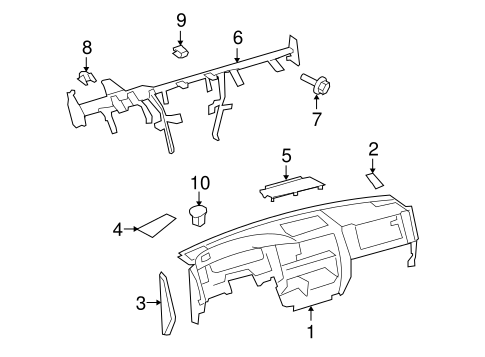 ELECTRICAL/HEADLAMP COMPONENTS for 2008 Toyota Sequoia #1