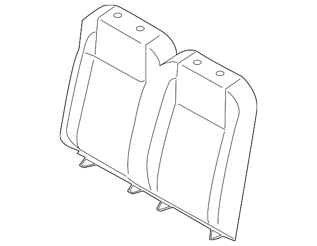 CK4Z-6366601-JC Деталь SEAT BACK COVER