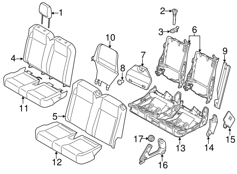 Body/Second Row Seats for 2015 Ford Transit-350 HD #4