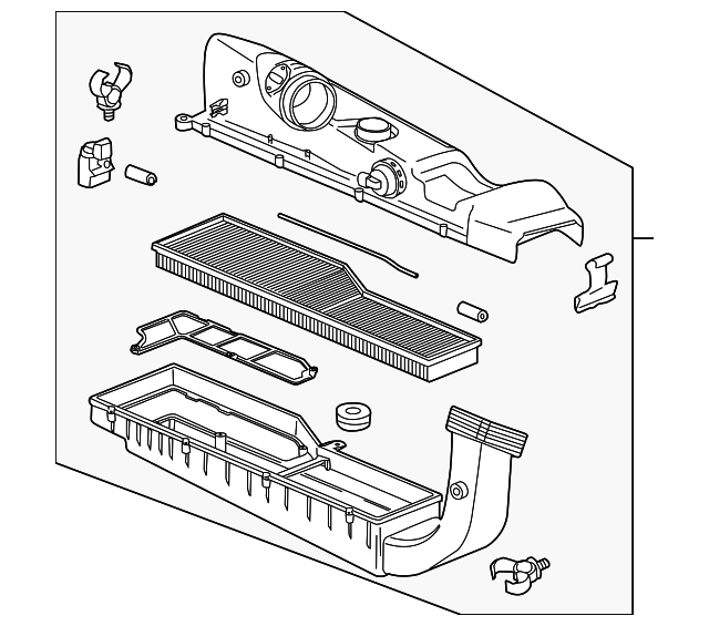 997-110-921-01 Деталь AIR CLEANER ASSY