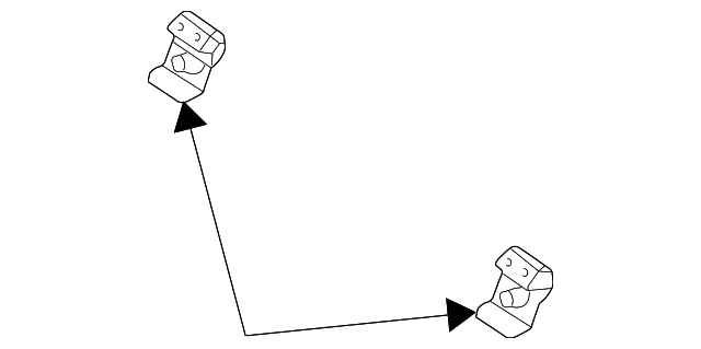55175816AC Деталь HARD TOP LATCH, RIGHT
