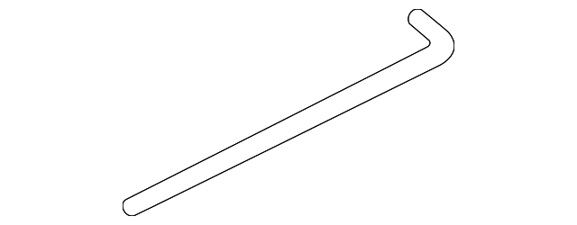 55176372AC Деталь Wrangler TJ Hard Top Weather Strip SWB L