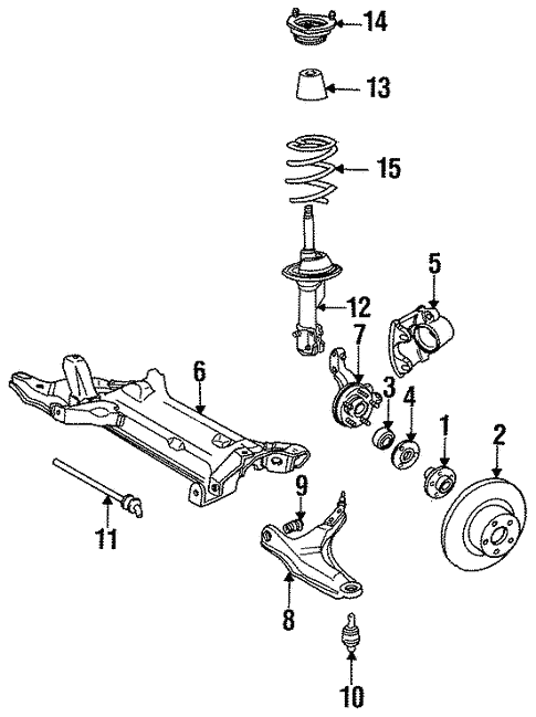 Brakes/Front Brakes for 1985 Chrysler Executive Limousine #1
