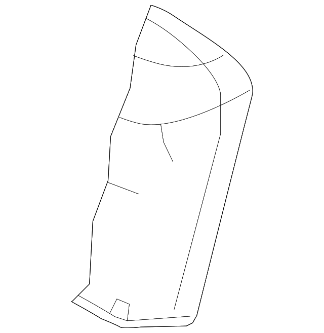 8W1Z-54672A18-B Деталь SEAT BACK PAD