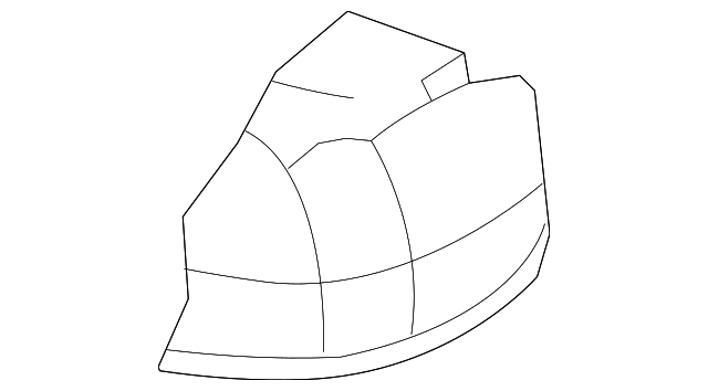3W1Z54600A88AA Деталь SEAT CUSHION PAD