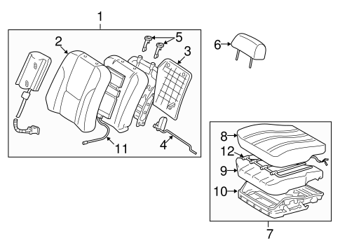 ELECTRICAL/HEATED SEATS for 2000 Toyota Avalon #1