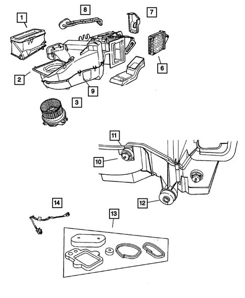 Air Conditioner and Heater Units for 2005 Dodge Neon #3