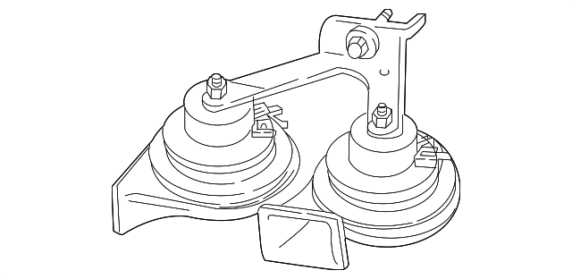 XR3Z13832AA Деталь HORN