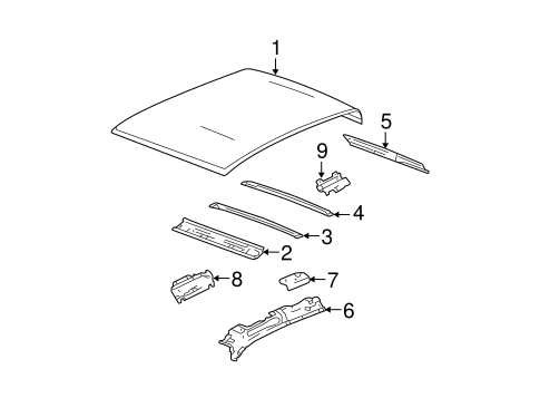 Canyon ROOF & COMPONENTS