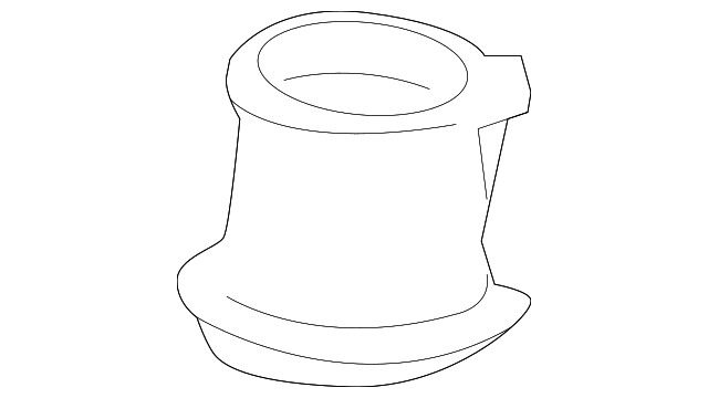 3S4Z9C675AA Деталь AIR INLET TUBE