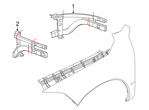 3500 STRUCTURAL COMPONENTS & RAILS