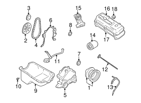 Mustang ENGINE PARTS