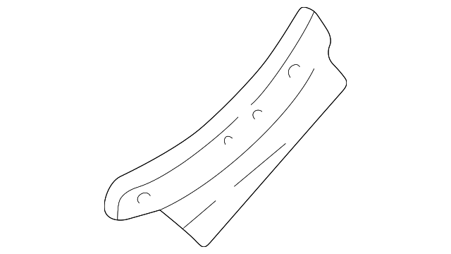 F4ZZ7641772A Деталь BELT MOLDING STRIP, RIGHT