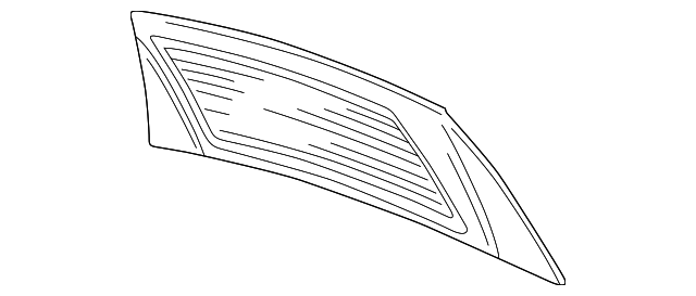 YR3Z7652500AAA Деталь BACK GLASS