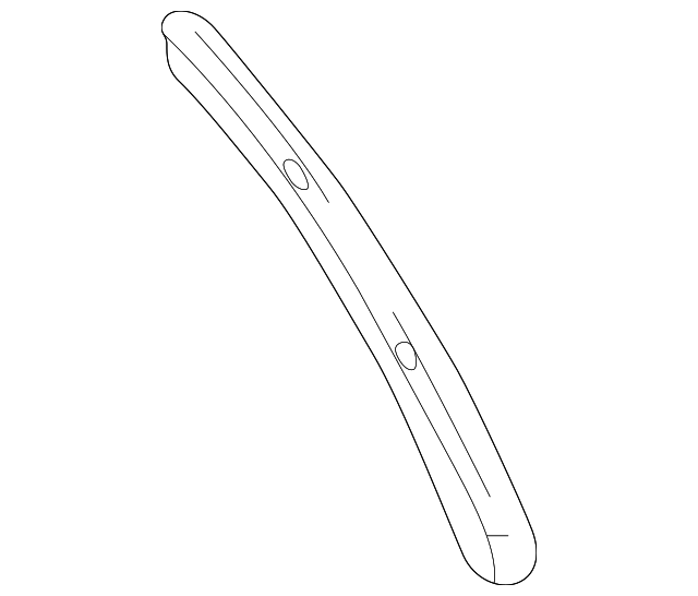 F8ZZ7651554AA Деталь TOP ASSY RETAINER, RIGHT